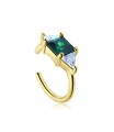 Shining Square CZ Ear Cuff EC-1490